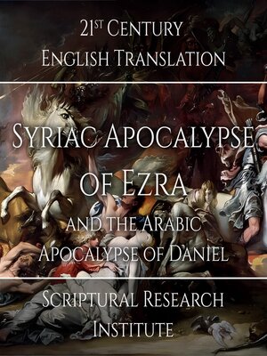 cover image of Syriac Apocalypse of Ezra and the Arabic Apocalypse of Daniel